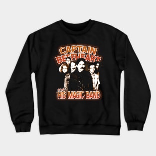 Captain Beefheart's Rock Revolution Magics Band Iconic Tee Crewneck Sweatshirt